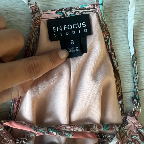 Women's long boho maxi dress - Picture 3 of 3